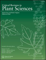 critical review in plant sciences cover