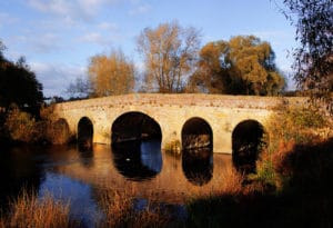 Medieval Bridge Worcestershire UK