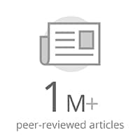 number of peer reviewed articles of library resources