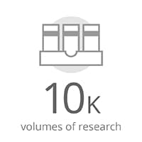 10k volumes of research