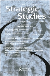 journal of strategic studies cover