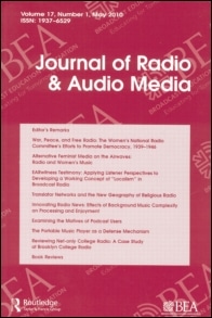 Journal of radio and audio media