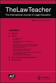the law teacher journal cover