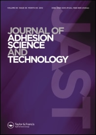 journal of adhesion science and technology cover