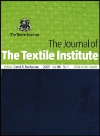 journal of the textile institute cover