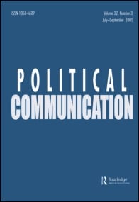 political communication journal cover