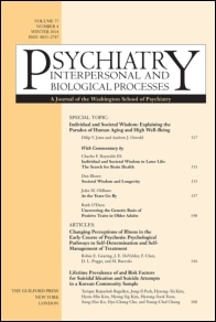psychiatry neuroscience  journal cover
