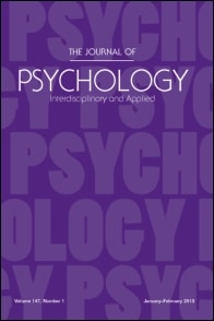 journal of psychology cover