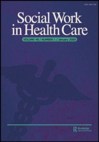 social work in health care journal cover