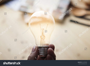 Lightbulb stock image