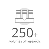 number of volumes in library resources