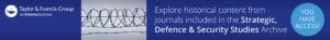 Taylor & Francis Journal Collections Strategic Defence & Security Banner