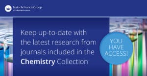 Taylor & Francis Journal Collections Access Banner - Chemistry