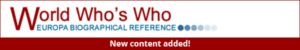 Web bannner - World's Who's Who