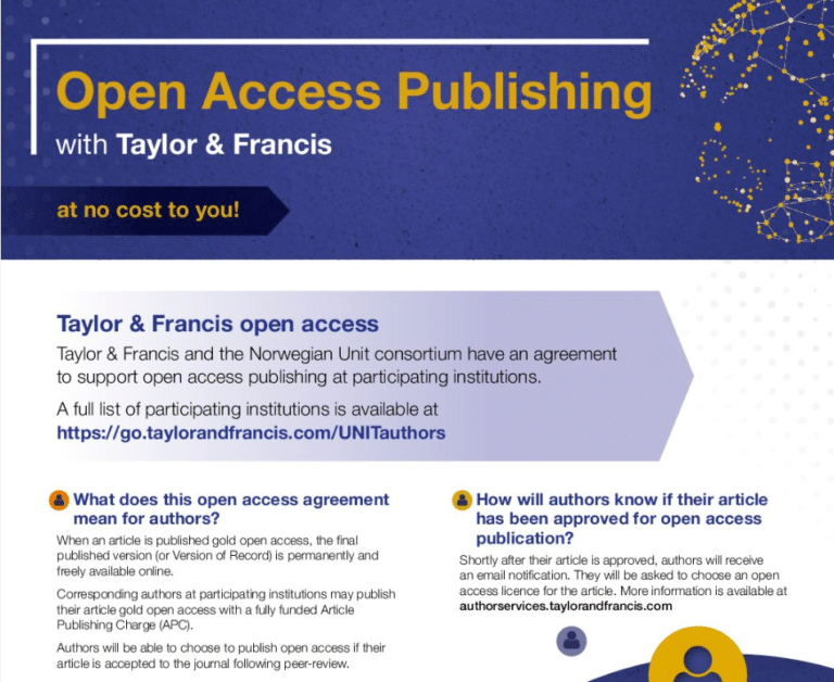 Open Access Publishing banner