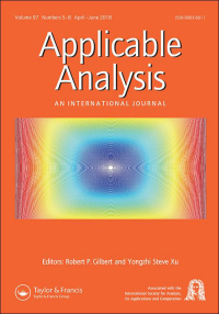 Applicable Analysis journal cover