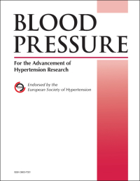 Blood Pressure journal cover