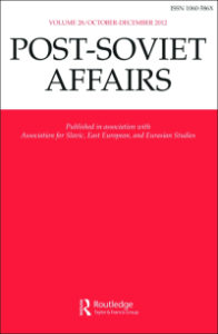 Post-Soviet Affairs journal cover