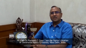 Dr Ramesh C. Gaur - Librarian interview